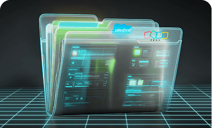Structuration de Zoho et Salesforce pour l’IA